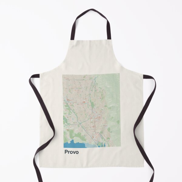 Item preview, Provo Minimalistic Map Art designed and sold by MapsNerd.