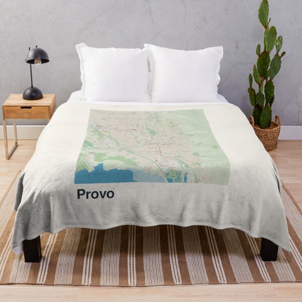 Item preview, Provo Minimalistic Map Art designed and sold by MapsNerd.