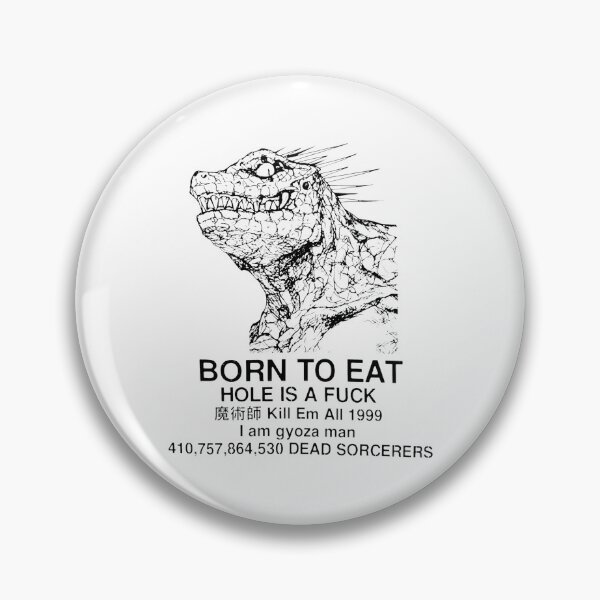 Item preview, Reptile Monster Eat Gyoza Man Dead Sorcerers designed and sold by MONALAMOUREA.