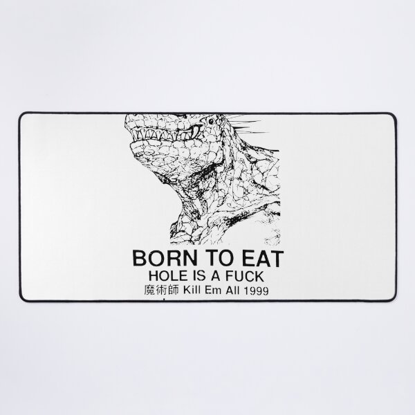 Item preview, Reptile Monster Eat Gyoza Man Dead Sorcerers designed and sold by MONALAMOUREA.