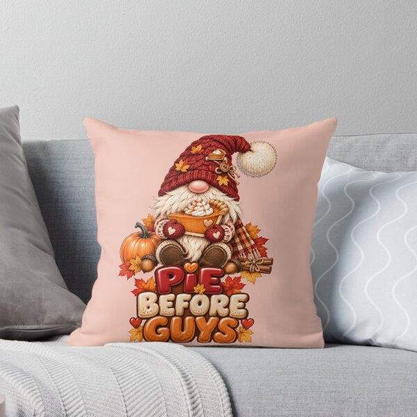 Item preview, Pie Lover Thanksgiving Gnome – Cute Fall Gnome designed and sold by Gapanaart.