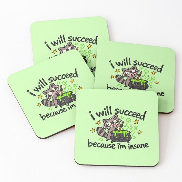 Item preview, i will succeed because i'm insane  designed and sold by BaShert.