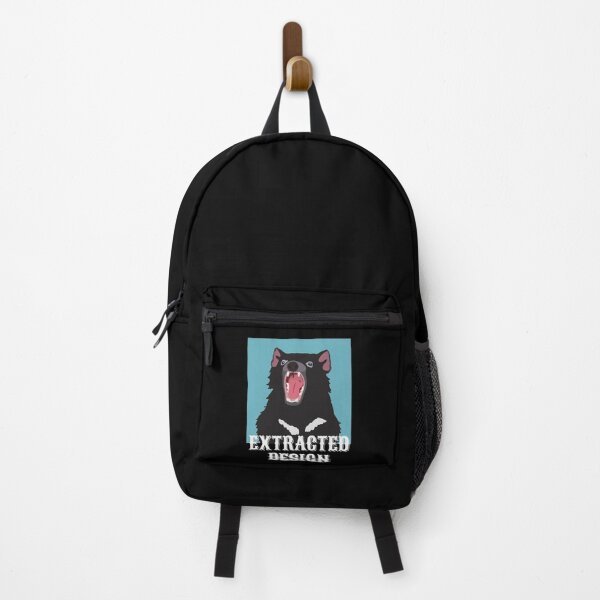 Item preview, Roaring Devil Portrait Blue Square designed and sold by CYNTHTHOMPSON.