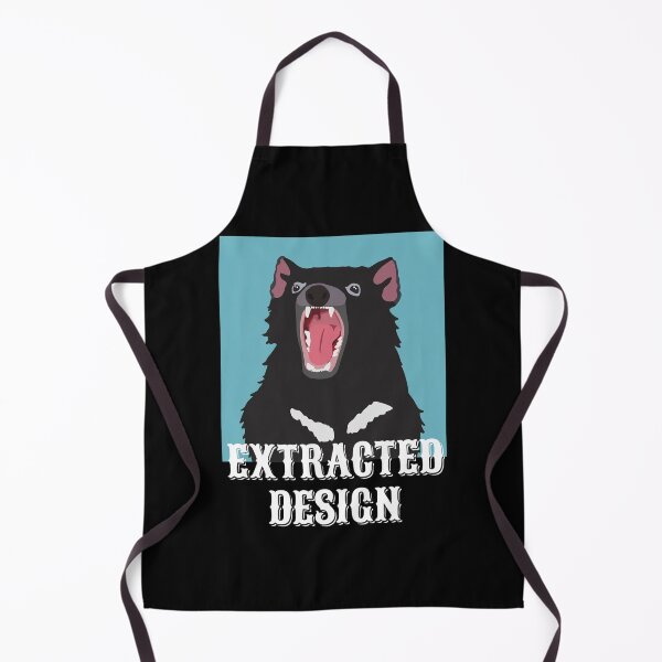 Item preview, Roaring Devil Portrait Blue Square designed and sold by CYNTHTHOMPSON.