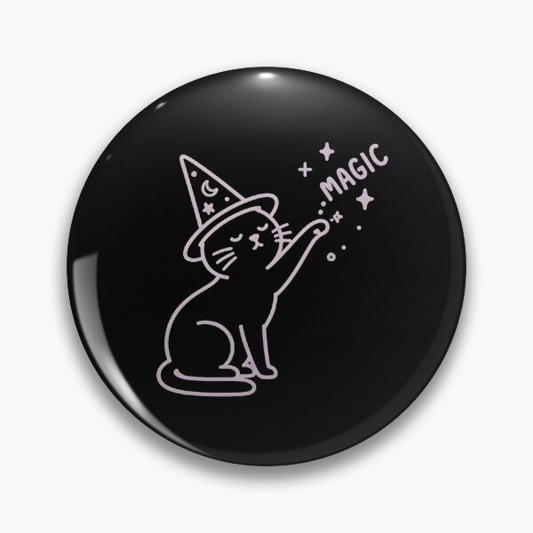 Item preview, Funny Cat Magic Stretch Outline Art designed and sold by SoyLamderma.