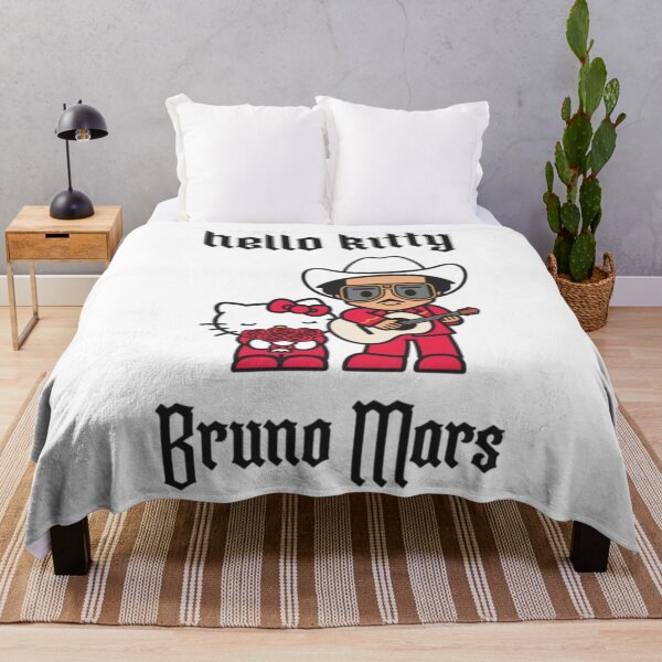Item preview, Bruno Mars The Romantic Tour 2026, hello Bruno Kawaii Musician Red Suit designed and sold by CATTYHOLA.
