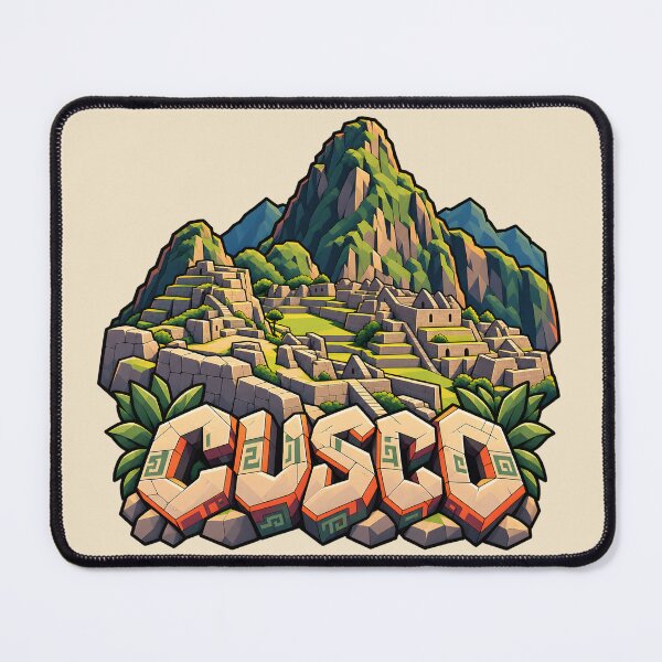 Item preview, Machu Picchu Cusco Peru – Inca Landmark Travel Illustration designed and sold by Leeded.