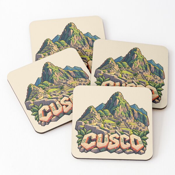 Item preview, Machu Picchu Cusco Peru – Inca Landmark Travel Illustration designed and sold by Leeded.
