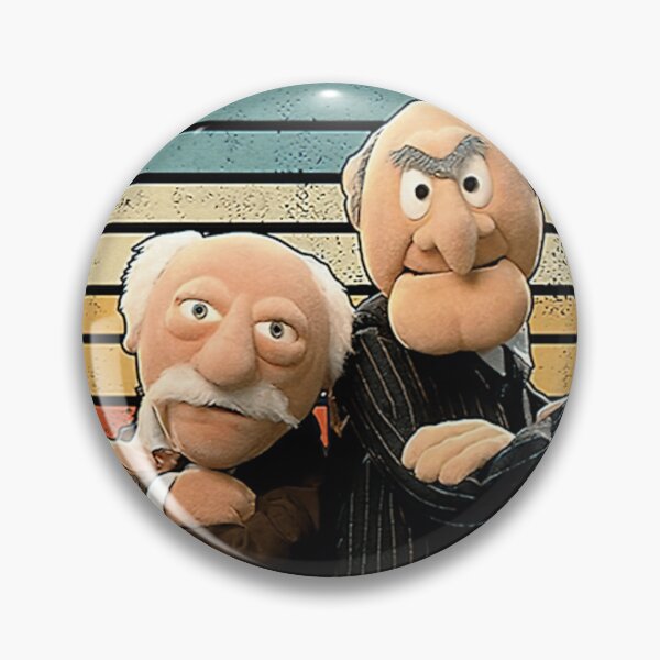 Item preview, Waldorf and Statler Vintage 80s 8 designed and sold by Snakesmoisy.