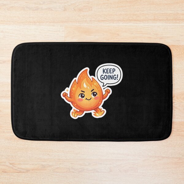Item preview, Keep Going Kawaii Flame designed and sold by Cerys-GS.