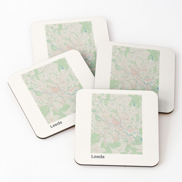 Item preview, Leeds Minimalistic Map Art designed and sold by MapsNerd.