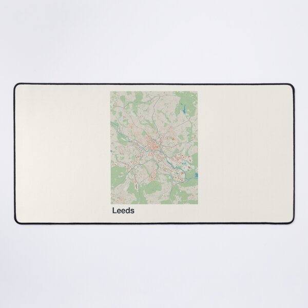 Item preview, Leeds Minimalistic Map Art designed and sold by MapsNerd.