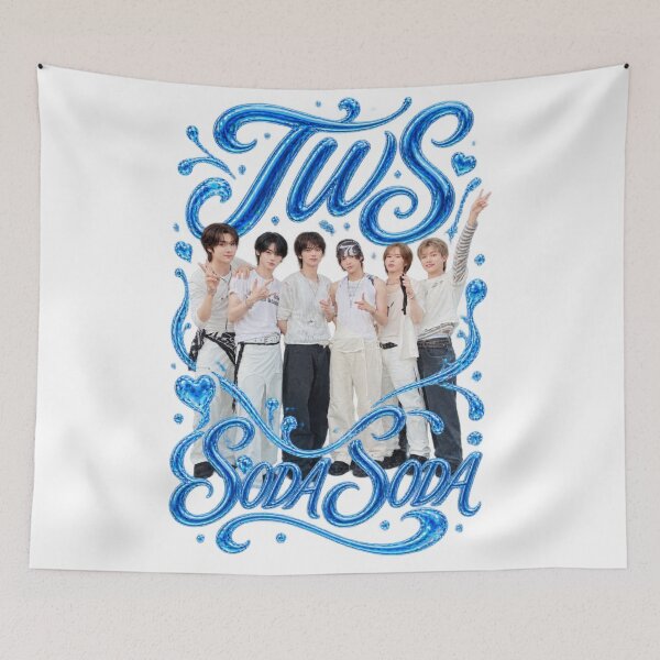 Item preview, Sparkling Water Splash Soda Typography TWS Members designed and sold by Valeree Store.