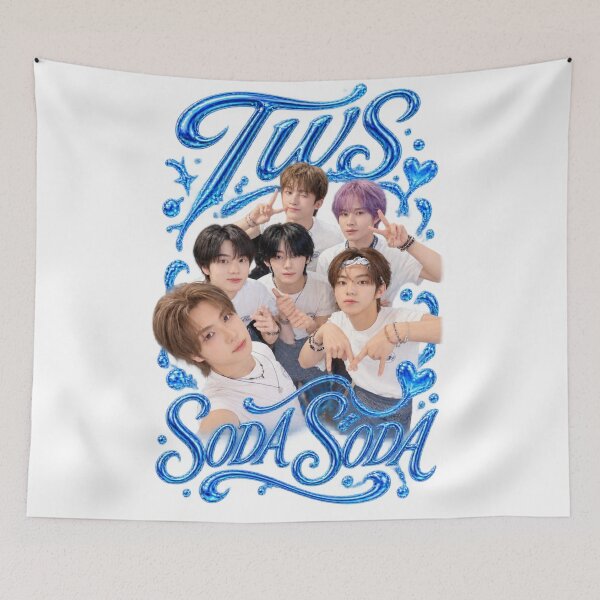 Item preview, Sweet Aqua Water Drop Frame TWS Group Visual designed and sold by Valeree Store.