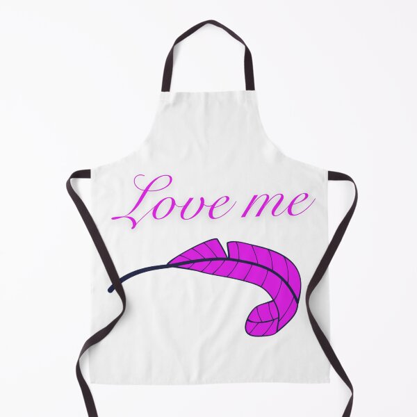 Item preview, Love Me – Neon Pink Feather Typography designed and sold by VariusDesigns.