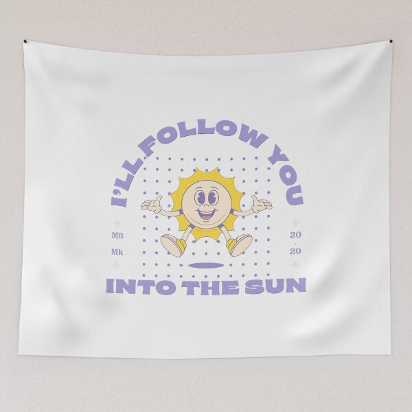 Item preview, Retro Sun Follow You Into Sun Comfort Colors Tee designed and sold by VianDuell01.