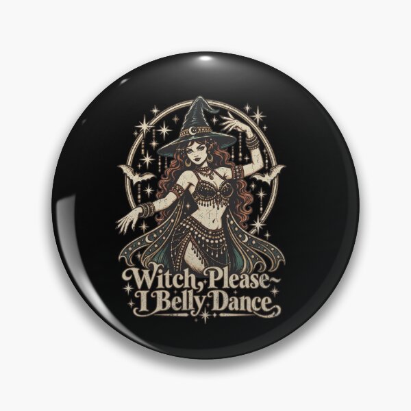 Item preview, Witch Please, I Belly Dance Halloween Vintage  designed and sold by vdzooart.