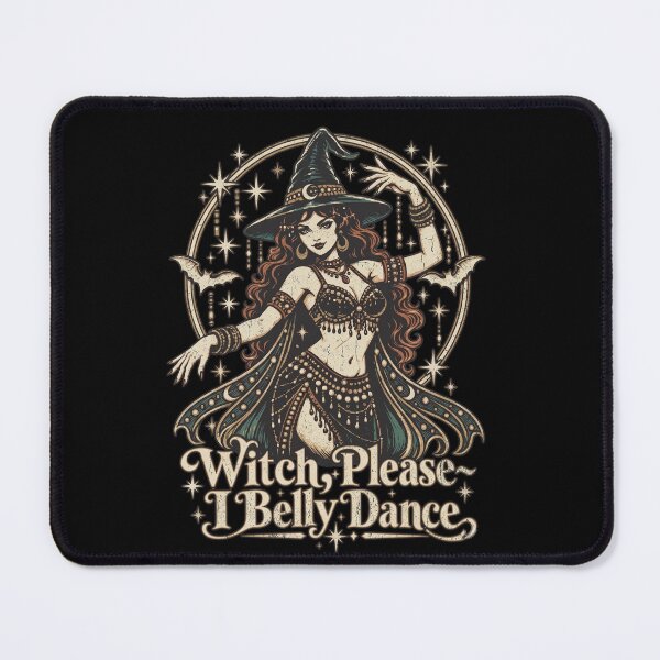 Item preview, Witch Please, I Belly Dance Halloween Vintage  designed and sold by vdzooart.