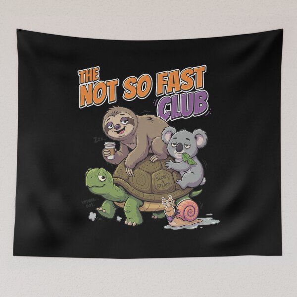 Item preview, The Not So Fast Club Animal Group  designed and sold by CYNTHTHOMPSON.