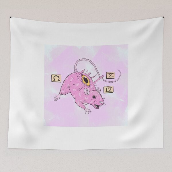 Item preview, Pink Rat Character Art designed and sold by DRP-art.