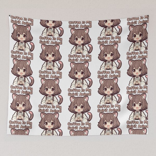 Item preview, Coffee Is My Spirit Animal designed and sold by jeremyahgrau.