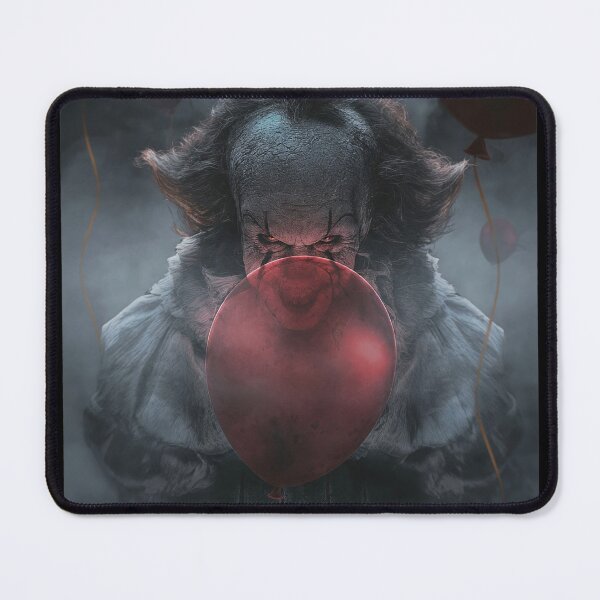 Item preview, Sinister Clown with Red Balloon Portrait designed and sold by KEIDIMATURCHIE.