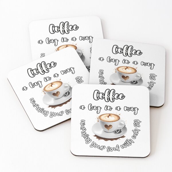 Item preview, Coffee Lovers  Coffee Quotea( Coffee A Hug In A Mug Warming Your Soul With Each Sip ) designed and sold by jeremyahgrau.