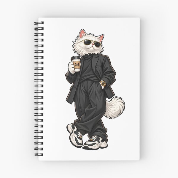 Item preview, Cool Cat in Black Suit designed and sold by Sed94.