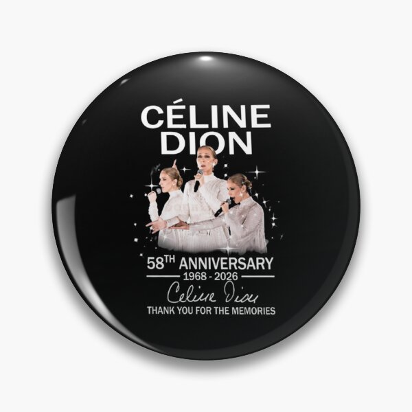Item preview, Celine Dion 58 Years, 2026 Celine Dion Paris Tour designed and sold by CATTYHOLA.