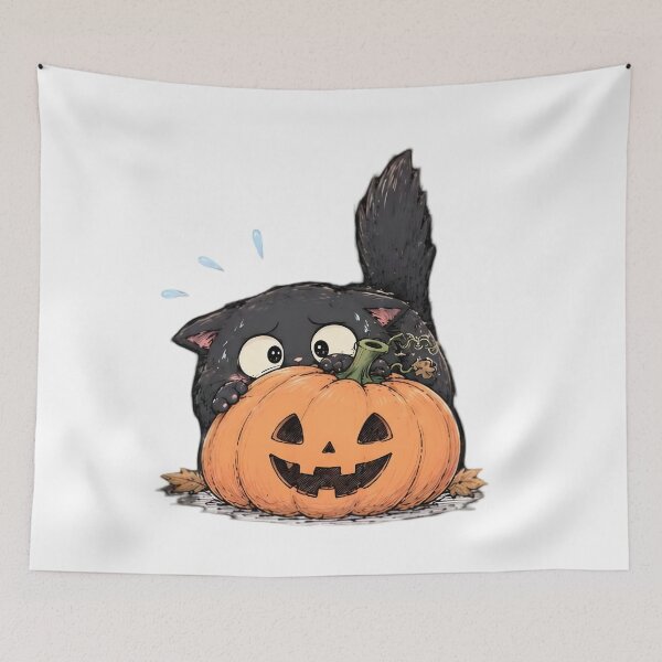 Item preview, Cute-Halloween Kitty designed and sold by MOONVEIL ATELIER.