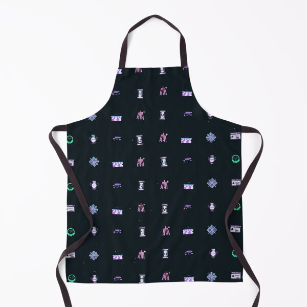 Item preview, Spooky Mall Vector Micro Icon Pattern Mall Goth Mallwave designed and sold by KungPowUnicorn.