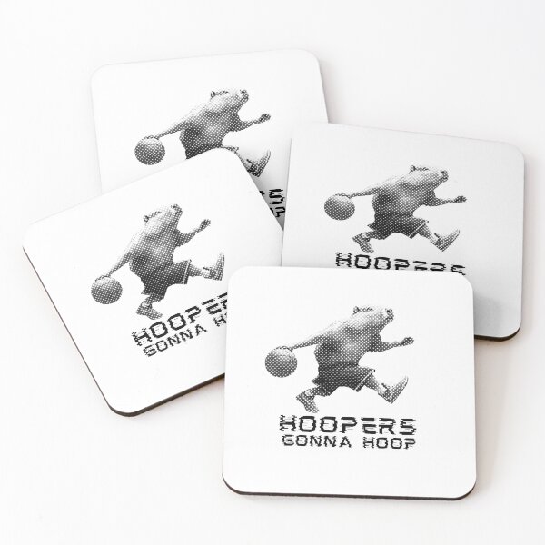 Item preview, Hoopers Gonna Hoop Funny Capybara Basketball Player designed and sold by TrueArtsStore.