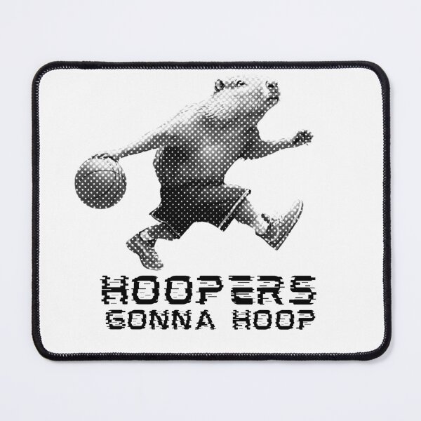 Item preview, Hoopers Gonna Hoop Funny Capybara Basketball Player designed and sold by TrueArtsStore.