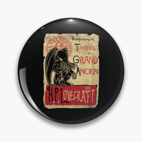 Item preview, Tournée du Grand Ancien Lovecraft Vintage Flyer designed and sold by KEIDIMATURCHIE.