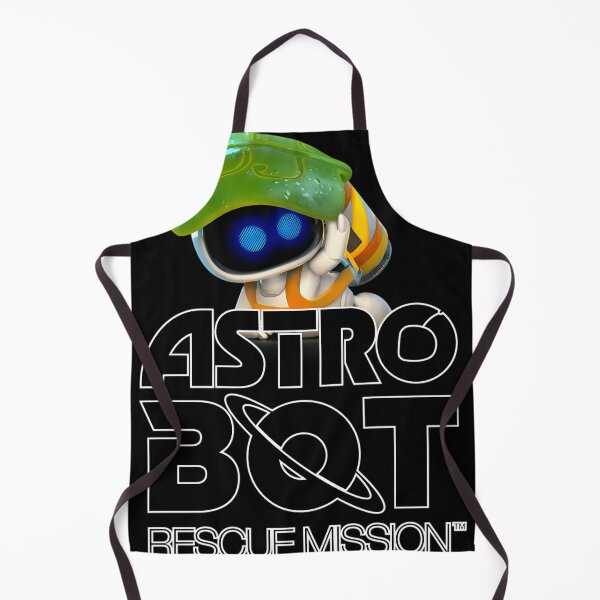 Item preview, Astro Bot Rescue Mission Logo With Bot designed and sold by bellue-creative.