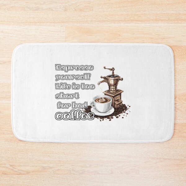 Item preview, Coffee Lovers Life Is Too Short For Bad Coffee designed and sold by jeremyahgrau.