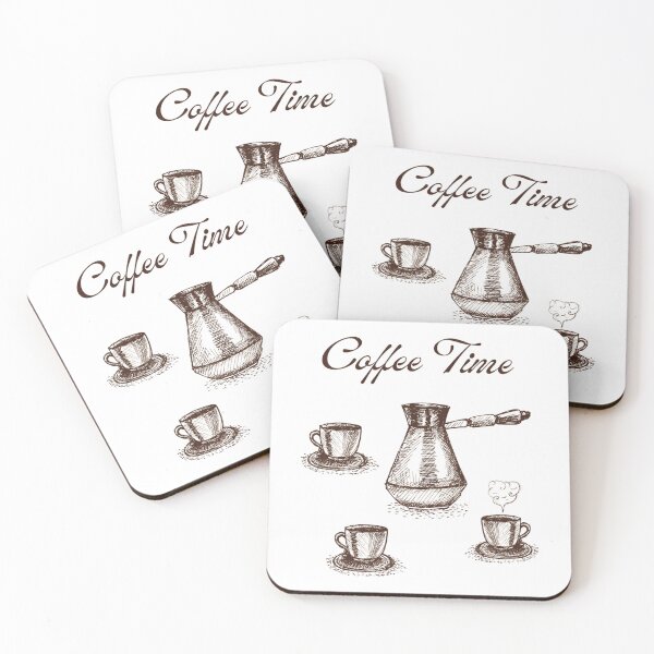 Item preview, Coffee Time. Arabic Qahwa Turkish Coffee Set designed and sold by jeremyahgrau.