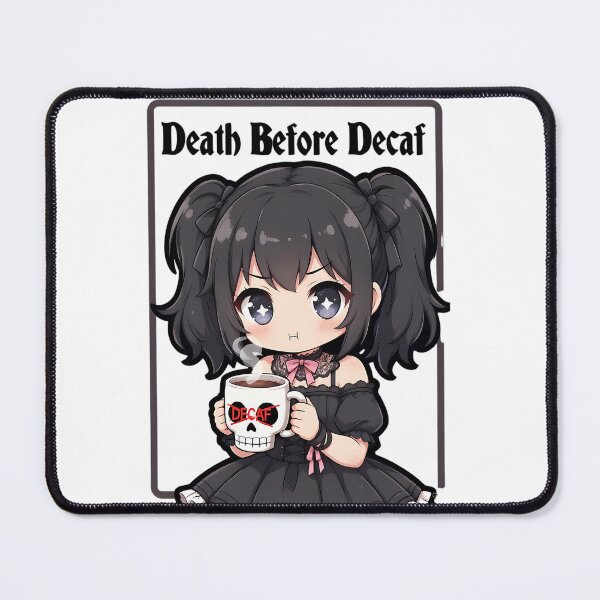 Item preview, Death Before Decaf designed and sold by jeremyahgrau.