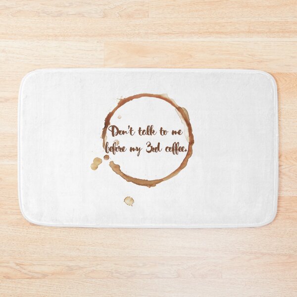 Item preview, Don'T Talk To Me Before My 3Rd Coffee. designed and sold by jeremyahgrau.