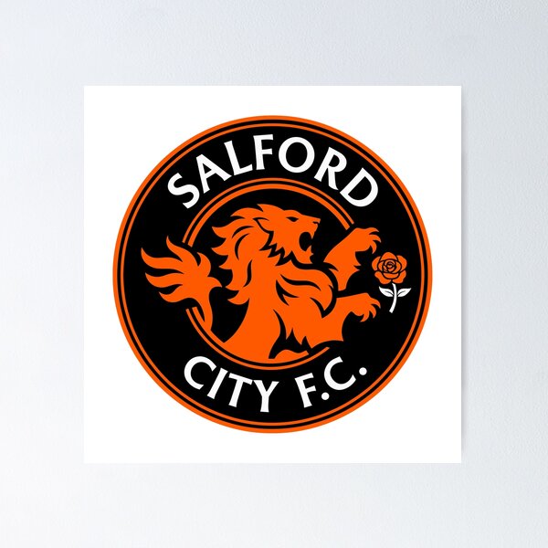 Item preview, Salford City Football Club Lion Rose Badge Crest Vector Icon designed and sold by isoterus.