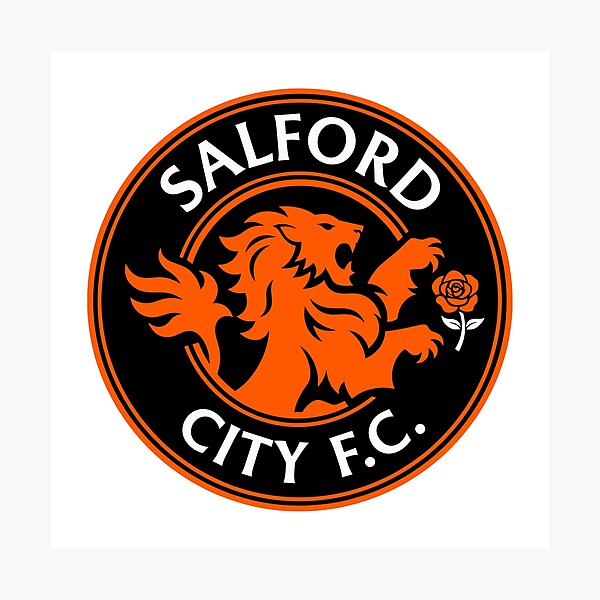 Item preview, Salford City Football Club Lion Rose Badge Crest Vector Icon designed and sold by isoterus.