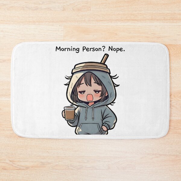 Item preview, Morning Person Nope designed and sold by jeremyahgrau.
