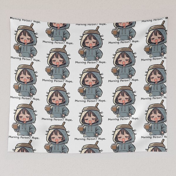 Item preview, Morning Person Nope designed and sold by jeremyahgrau.