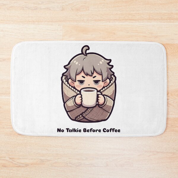Item preview, No Talkie Before Coffee designed and sold by jeremyahgrau.
