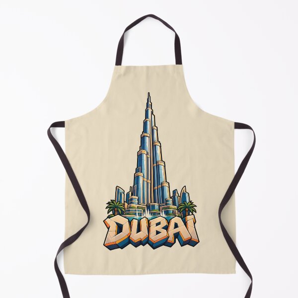 Item preview, Burj Khalifa Dubai – Modern UAE Landmark Travel Illustration designed and sold by Leeded.