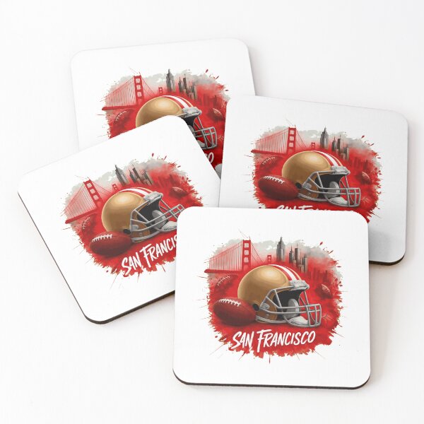 Item preview, SF City Skyline Football Helmet Graphic designed and sold by ReidheadZ.