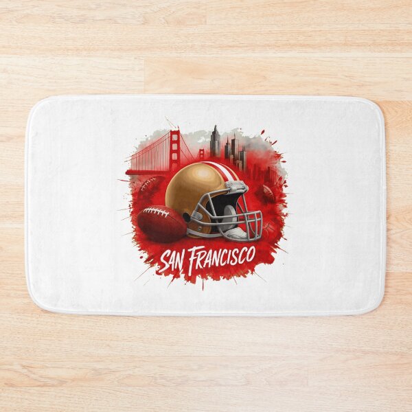 Item preview, SF City Skyline Football Helmet Graphic designed and sold by ReidheadZ.