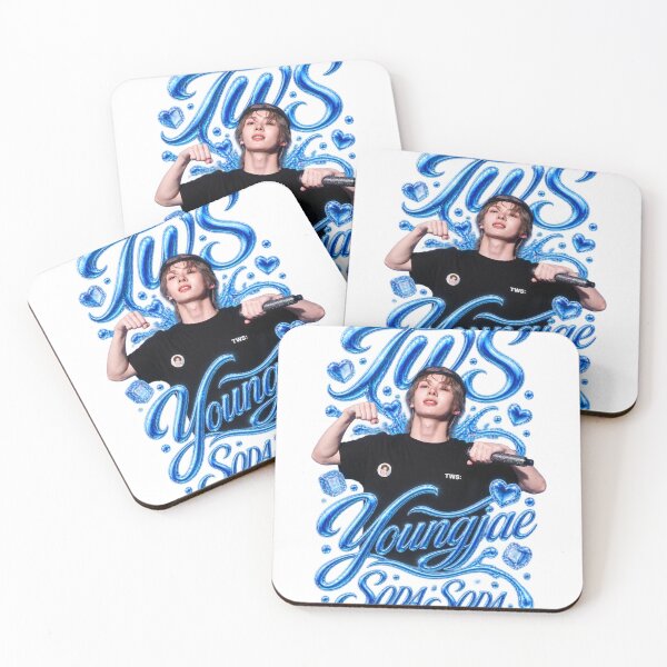 Item preview, Cool Aqua Bubble Water Drop Concept TWS Youngjae designed and sold by Valeree Store.