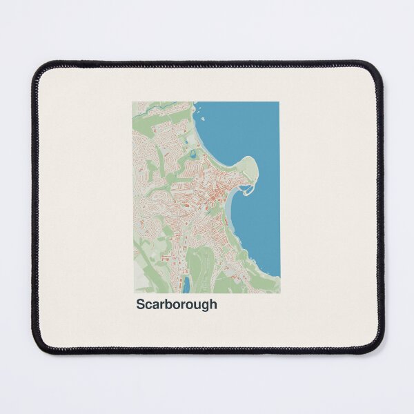 Item preview, Scarborough Minimalistic Map Art designed and sold by MapsNerd.