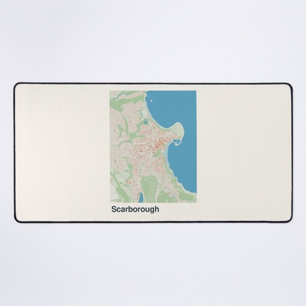 Item preview, Scarborough Minimalistic Map Art designed and sold by MapsNerd.